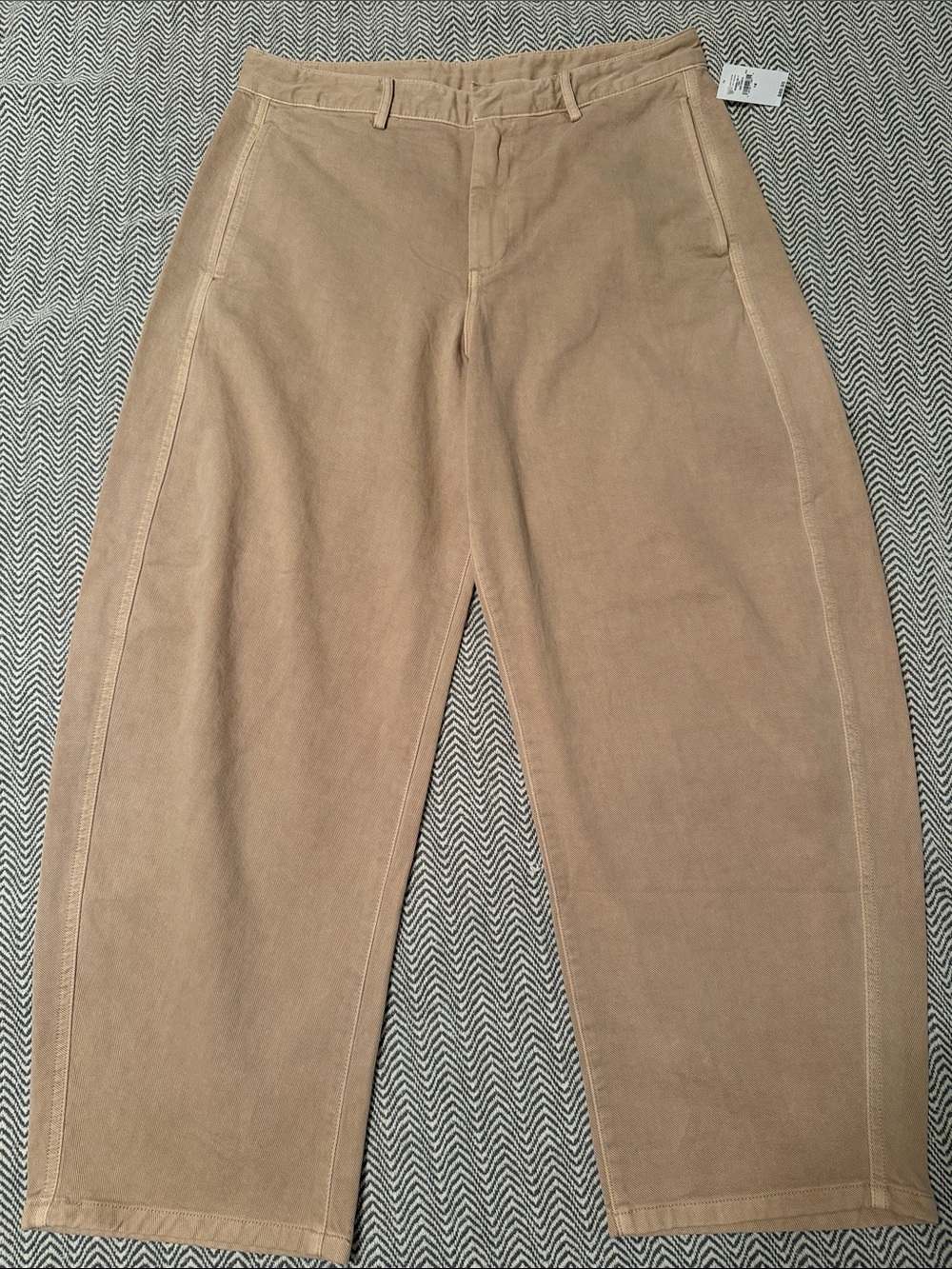Gap women’s Barrel Leg Tan Pants